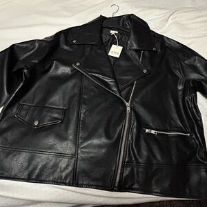 a.n.a Black Jacket with adjustable waist